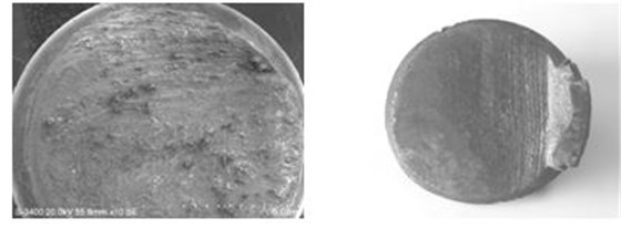 42CrMo疲勞斷裂斷口形貌、40Cr鋼疲勞斷裂斷口形貌