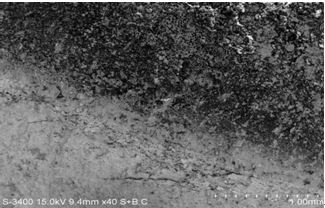 圖13-97 A、B區(qū)微觀形貌